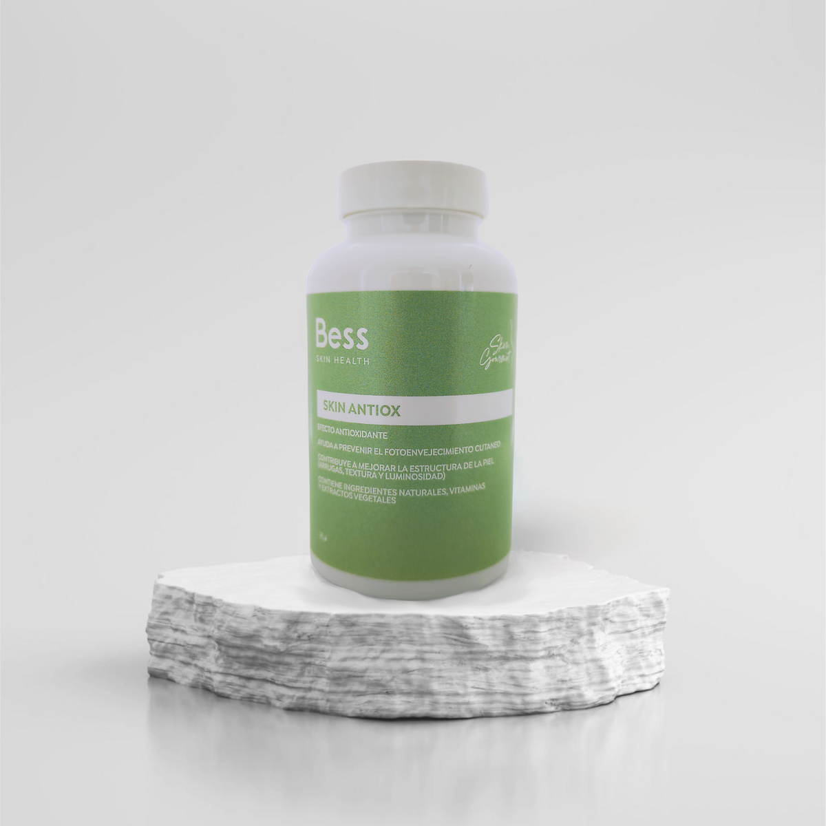 Complemento de nutricosmetica con efecto antioxidante que ayuda a mejorar la estructura de la piel