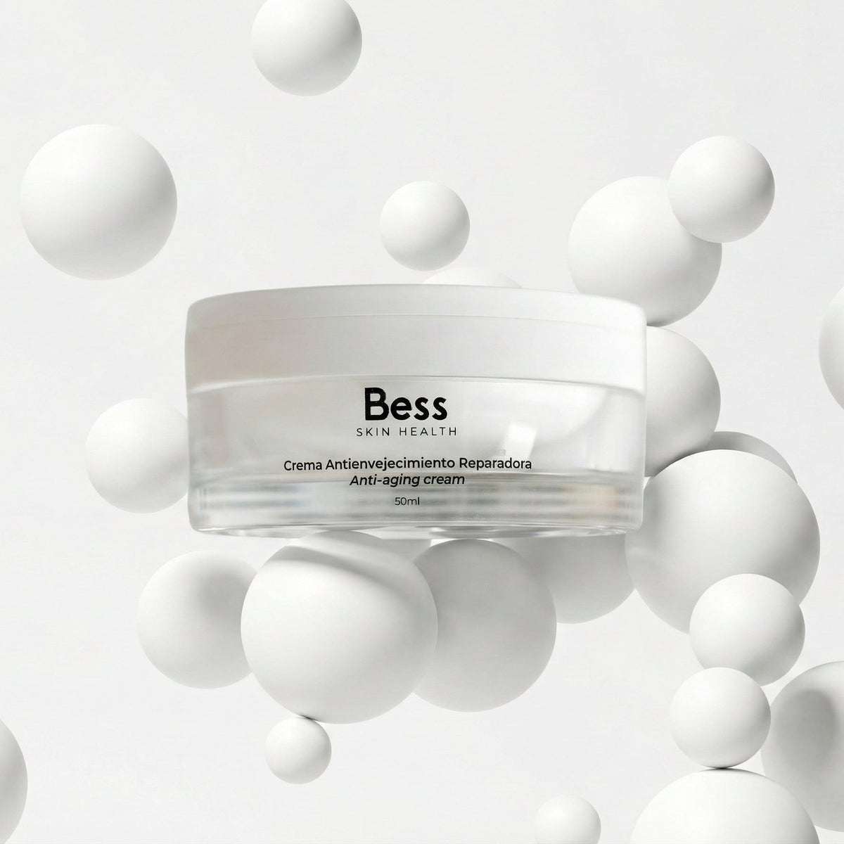 Crema de noche de Efecto Antiaging Global, con principios activos de máxima eficacia demostrada para combatir los signos de envejecimiento de las pieles más maduras.