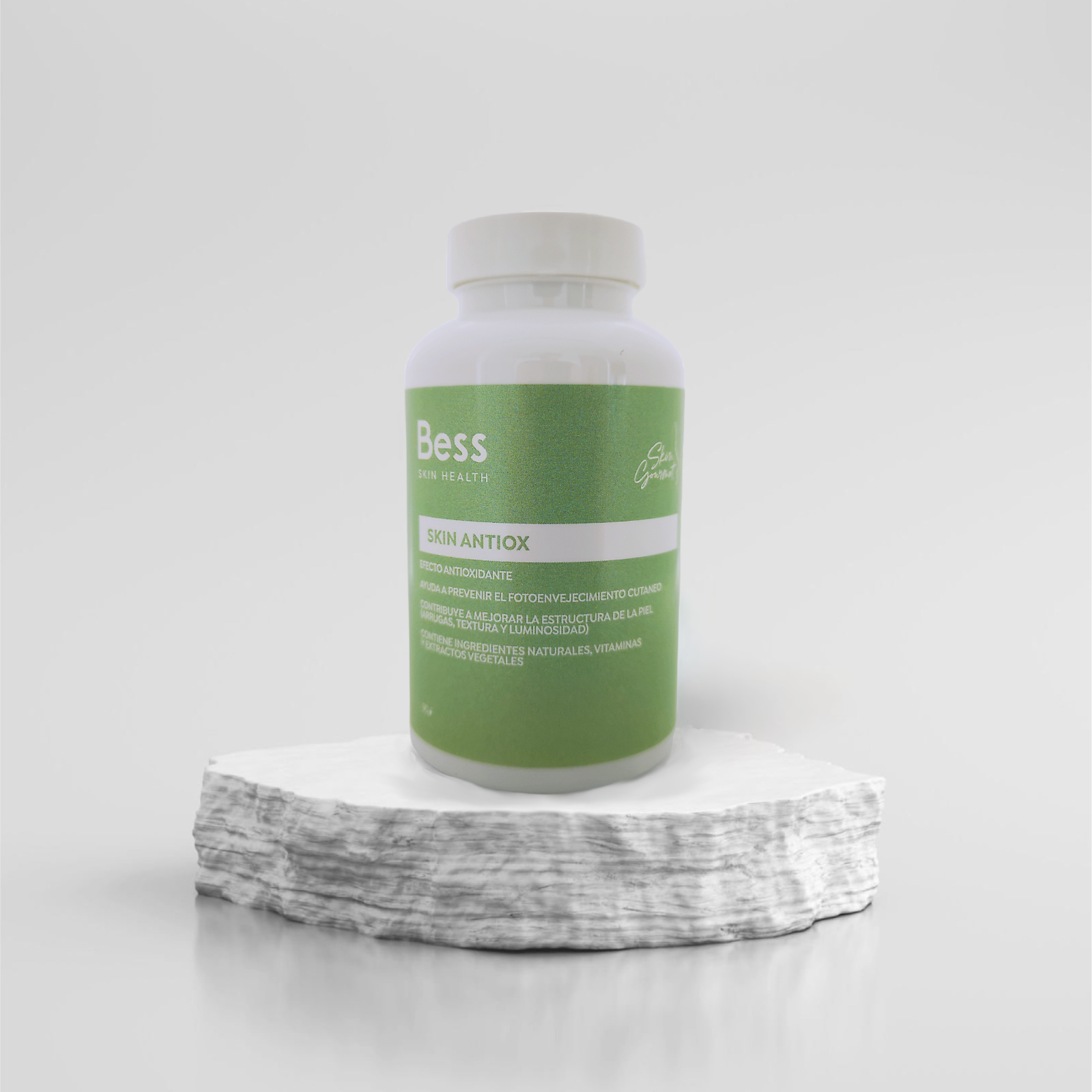 Complemento de nutricosmetica con efecto antioxidante que ayuda a mejorar la estructura de la piel 