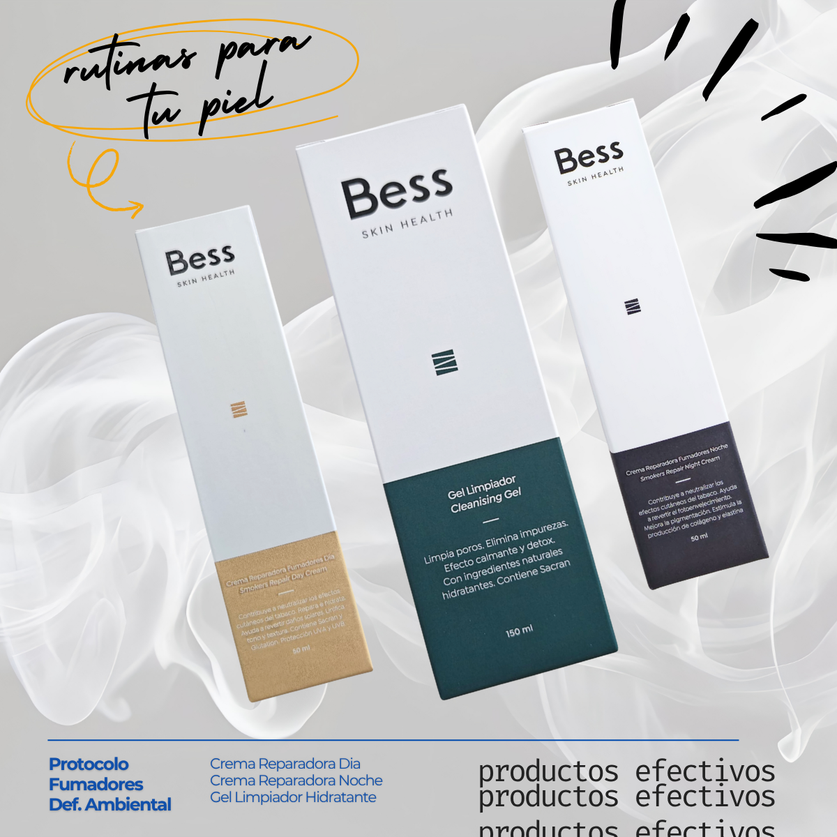 PROTOCOLO CUIDADO PIEL FUMADORES / DEFENSA AMBIENTAL
