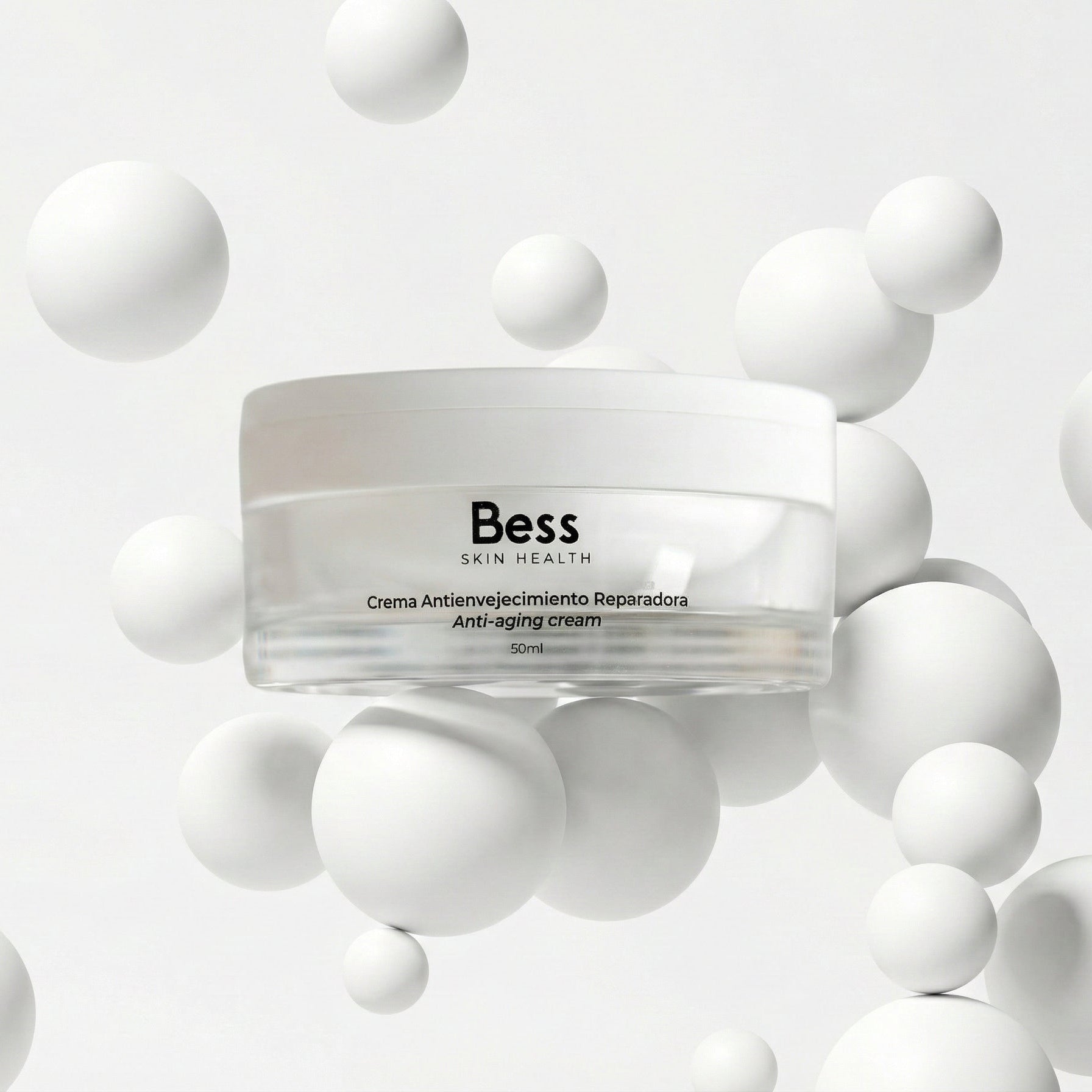 Crema de noche de Efecto Antiaging Global, con principios activos de máxima eficacia demostrada para combatir los signos de envejecimiento de las pieles más maduras.