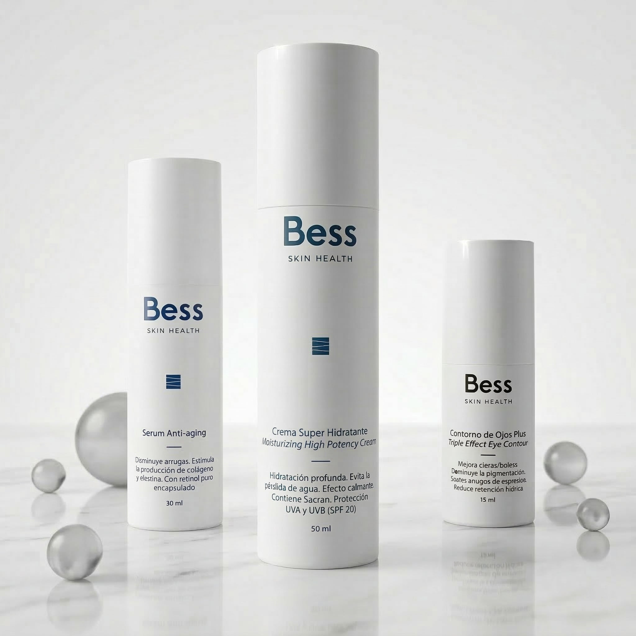 Rutina que ayuda a prevenir los daños causados por los radicales libres y corrige las arrugas, las líneas de expresión, la piel deshidratada, reduciendo visiblemente los signos de la edad.